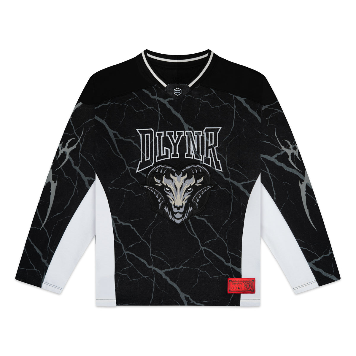 SPIKES HOCKEY CREWNECK - FELPA SW1314-S2 -01 DOLLY NOIRE 