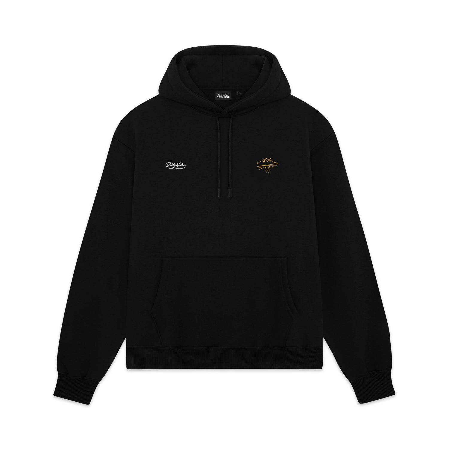 D10S HOODIE - FELPA SW1368-GQ -01 DOLLY NOIRE 