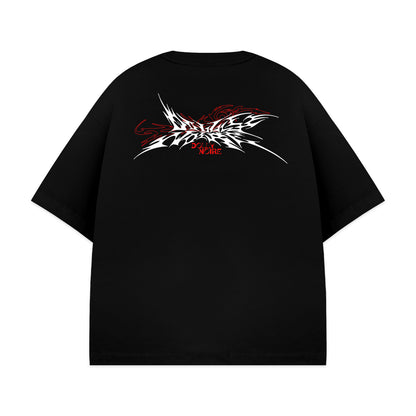 SHARD DOLLY NOIRE OVER TEE - T-SHIRT TS1245-TW -01 DOLLY NOIRE 