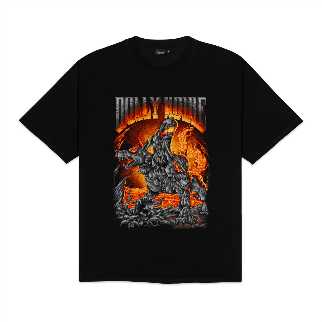 CERBERUS TEE - T-SHIRT TS1298-T4 -01 DOLLY NOIRE 