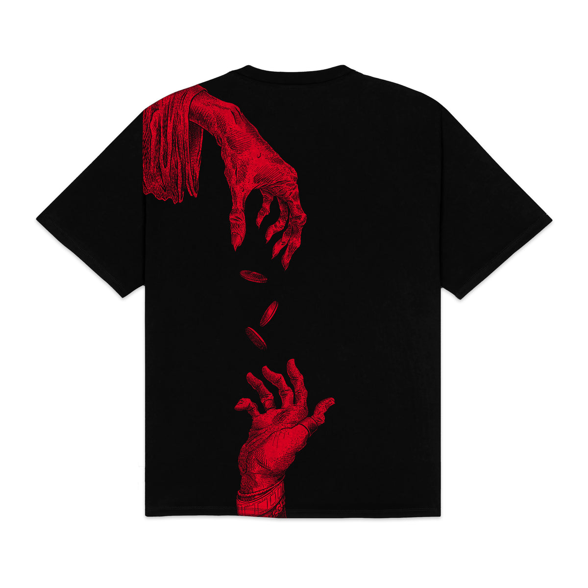 CORRUPTION TEE - T-SHIRT TS1302-T4 -01 DOLLY NOIRE 
