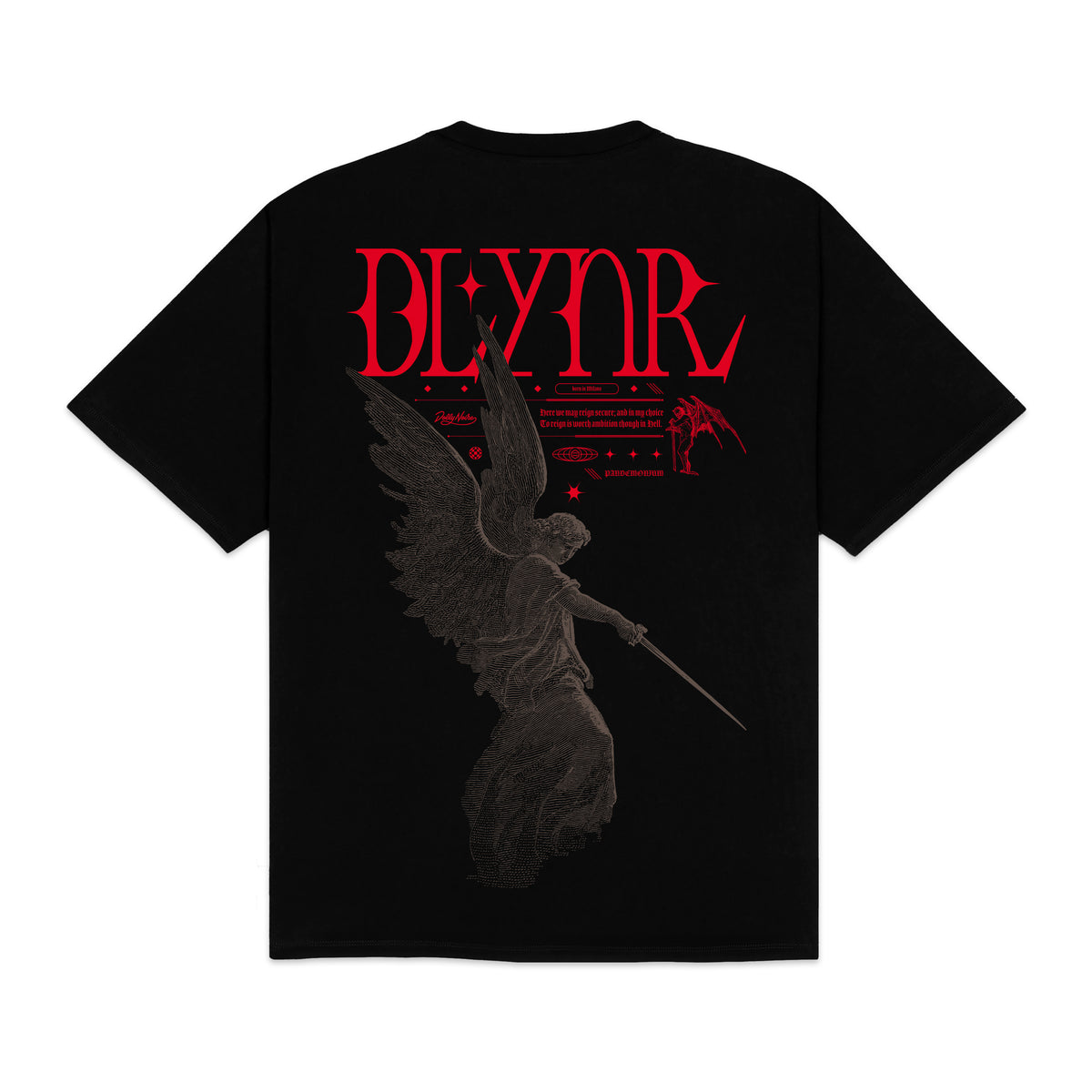 AMBITION TEE - T-SHIRT TS1305-T4 -01 DOLLY NOIRE 