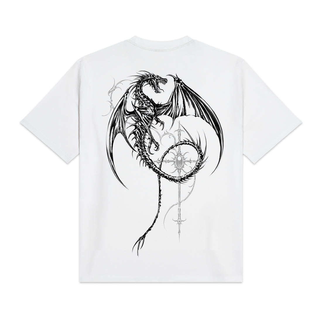 OCCULT DRAGON TEE - T-SHIRT TS1312-T4 -02 DOLLY NOIRE 