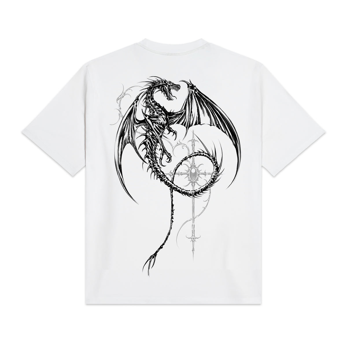 OCCULT DRAGON TEE - T-SHIRT TS1312-T4 -02 DOLLY NOIRE 