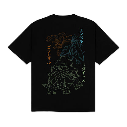 STARTERS EVOLUTION TEE - T-SHIRT TS1344-T4 -01 DOLLY NOIRE 