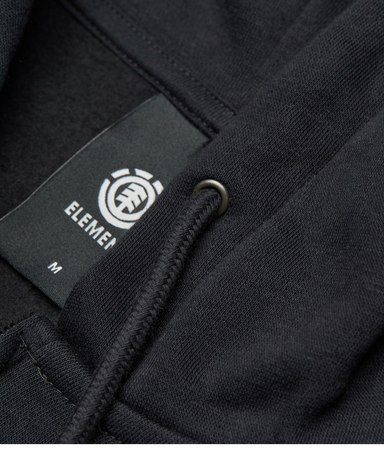 ICON EMBROIDERY ZIP - FELPA ELYFT00199 -FBK ELEMENT 