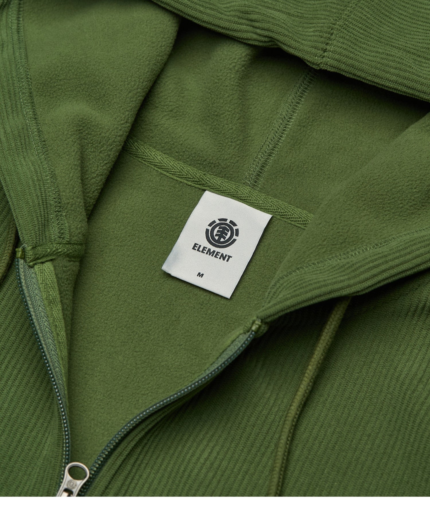 LOWCASE CORDUROY ZIP - FELPA ELYFT00221 -GQQ0 ELEMENT 