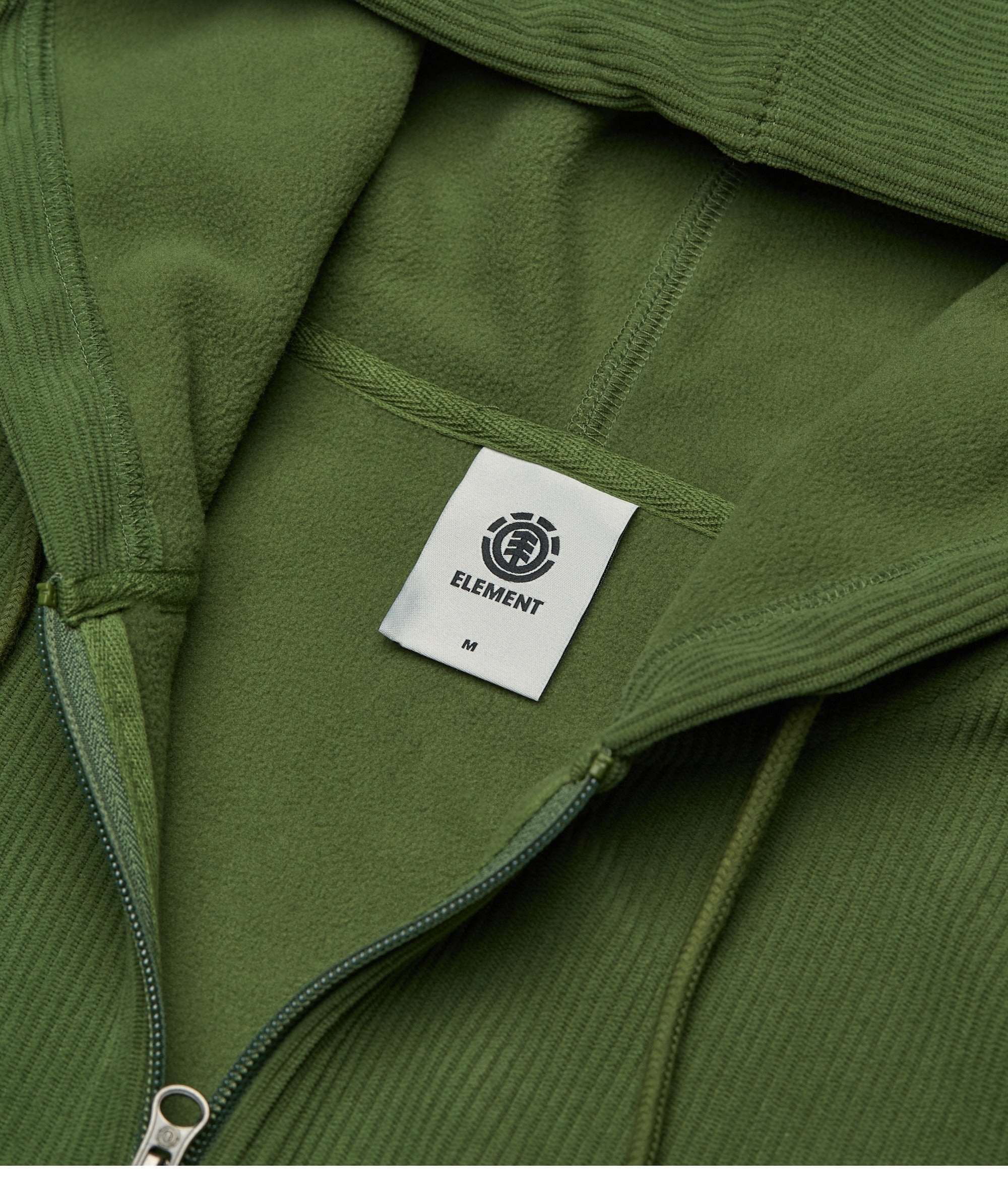 LOWCASE CORDUROY ZIP - FELPA ELYFT00221 -GQQ0 ELEMENT 