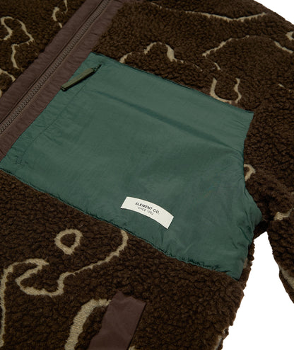 OAK SHERPA - GIACCA ELYJK00224 -CTF6 ELEMENT 
