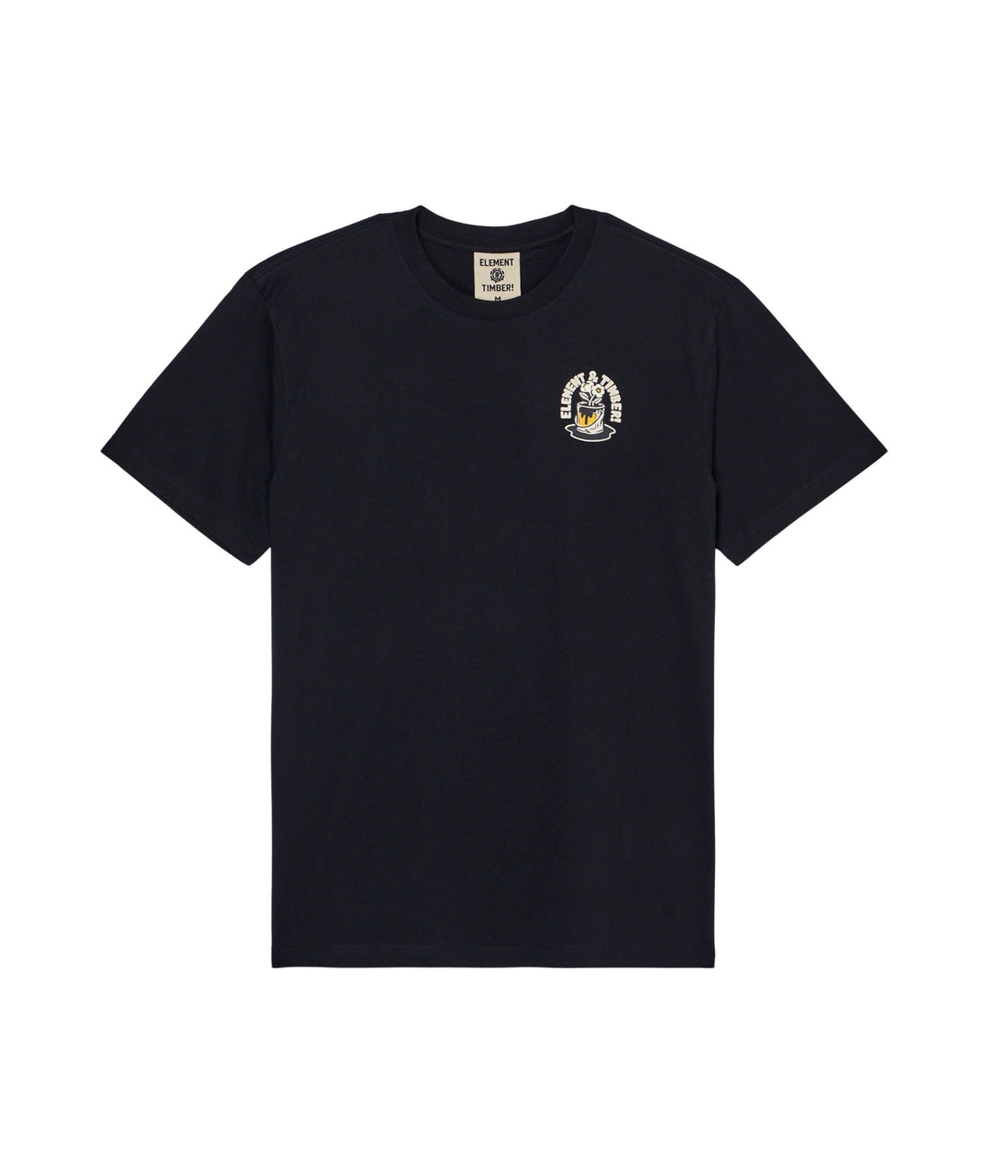 TIMBER FLOWER POT - T-SHIRT ELYZT00710 -FBK ELEMENT 