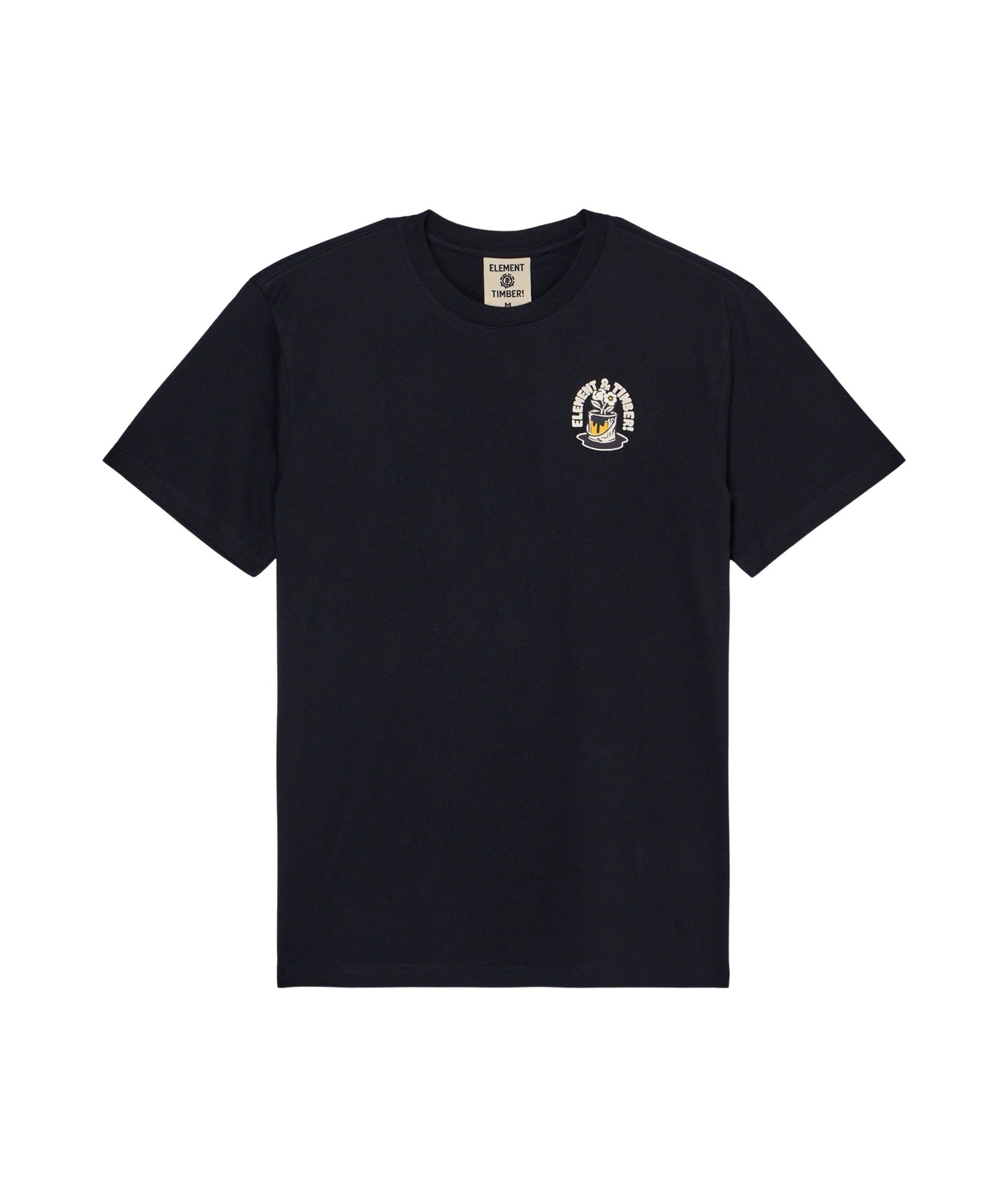 TIMBER FLOWER POT - T-SHIRT ELYZT00710 -FBK ELEMENT 