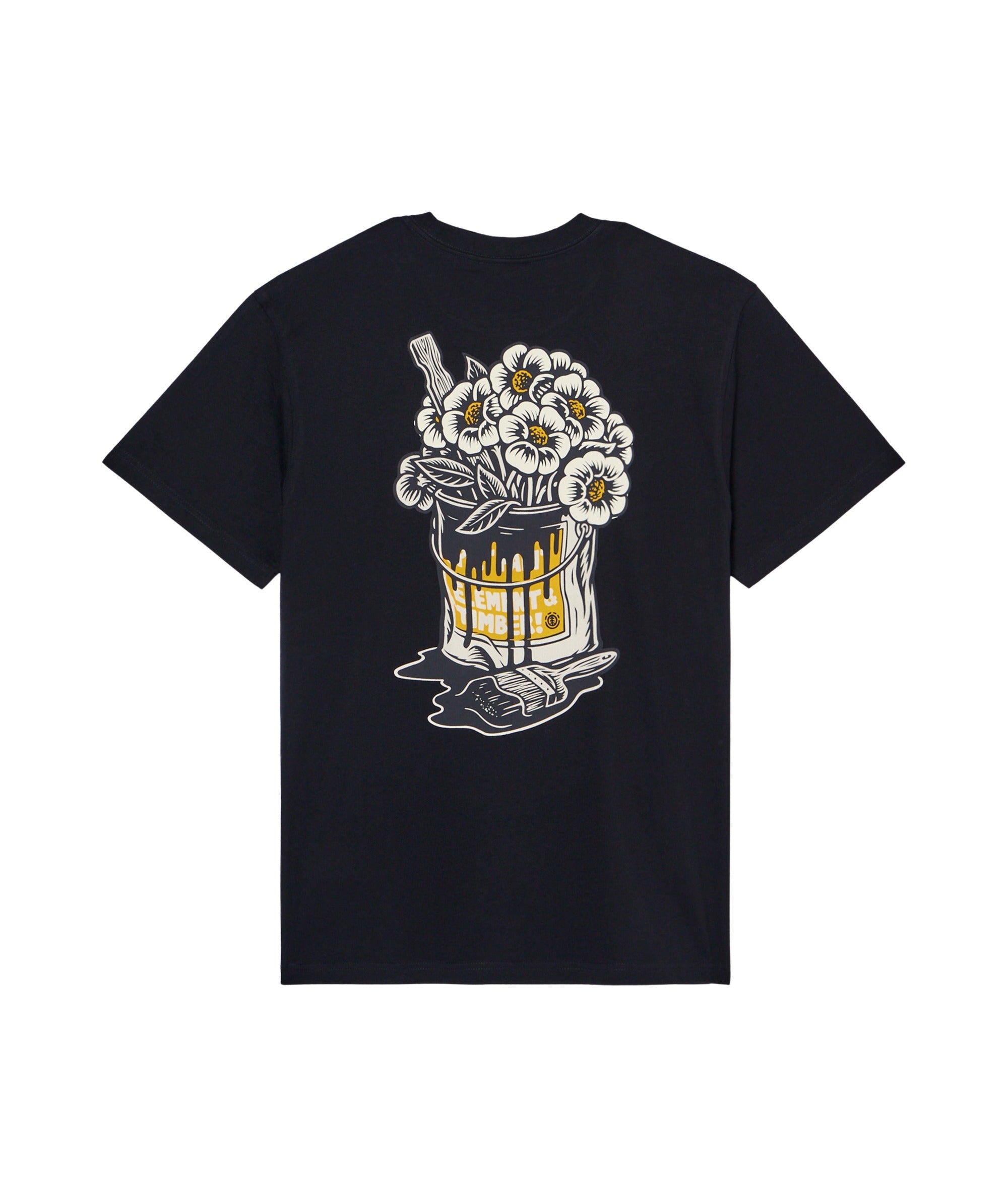 TIMBER FLOWER POT - T-SHIRT ELYZT00710 -FBK ELEMENT 
