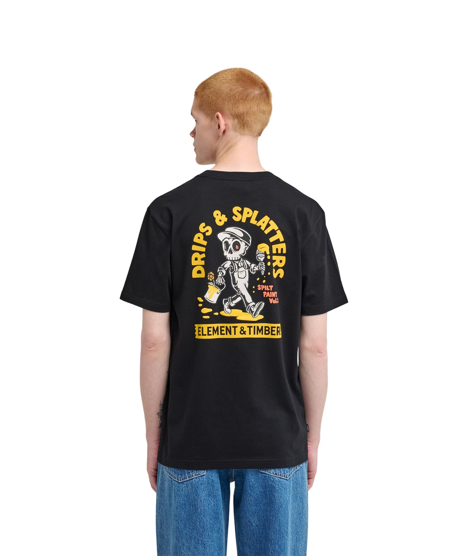 TIMBER DRIPS - T-SHIRT ELYZT00715 -FBK ELEMENT 