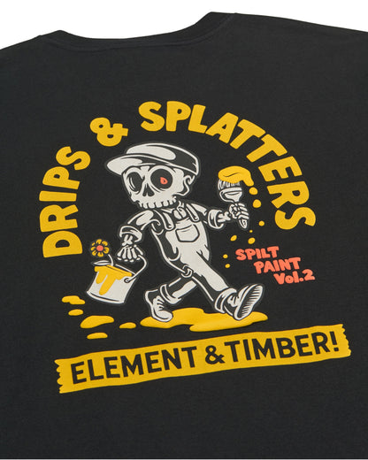 TIMBER DRIPS - T-SHIRT ELYZT00715 -FBK ELEMENT 
