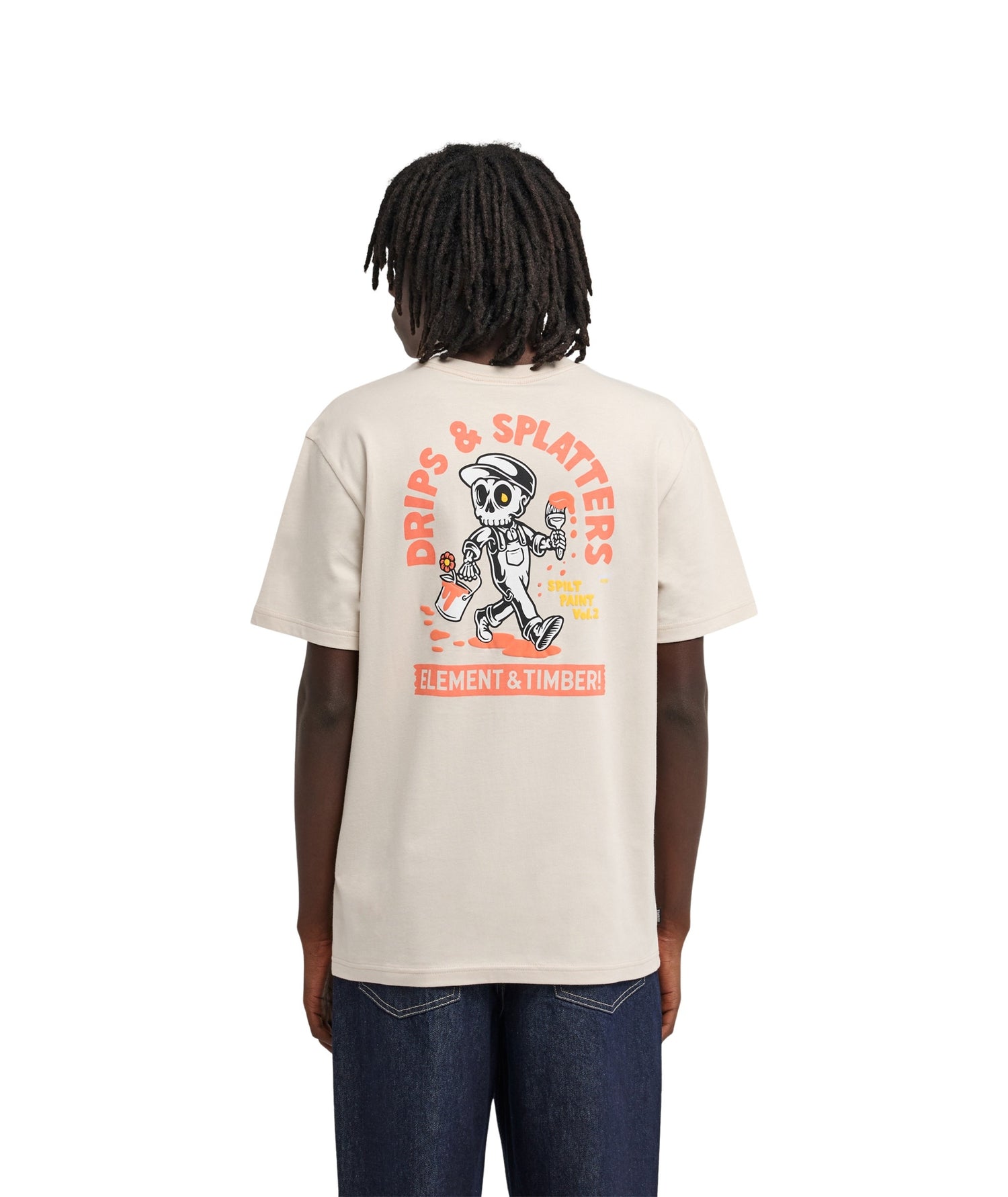 TIMBER DRIPS - T-SHIRT ELYZT00715 -TEG0 ELEMENT 