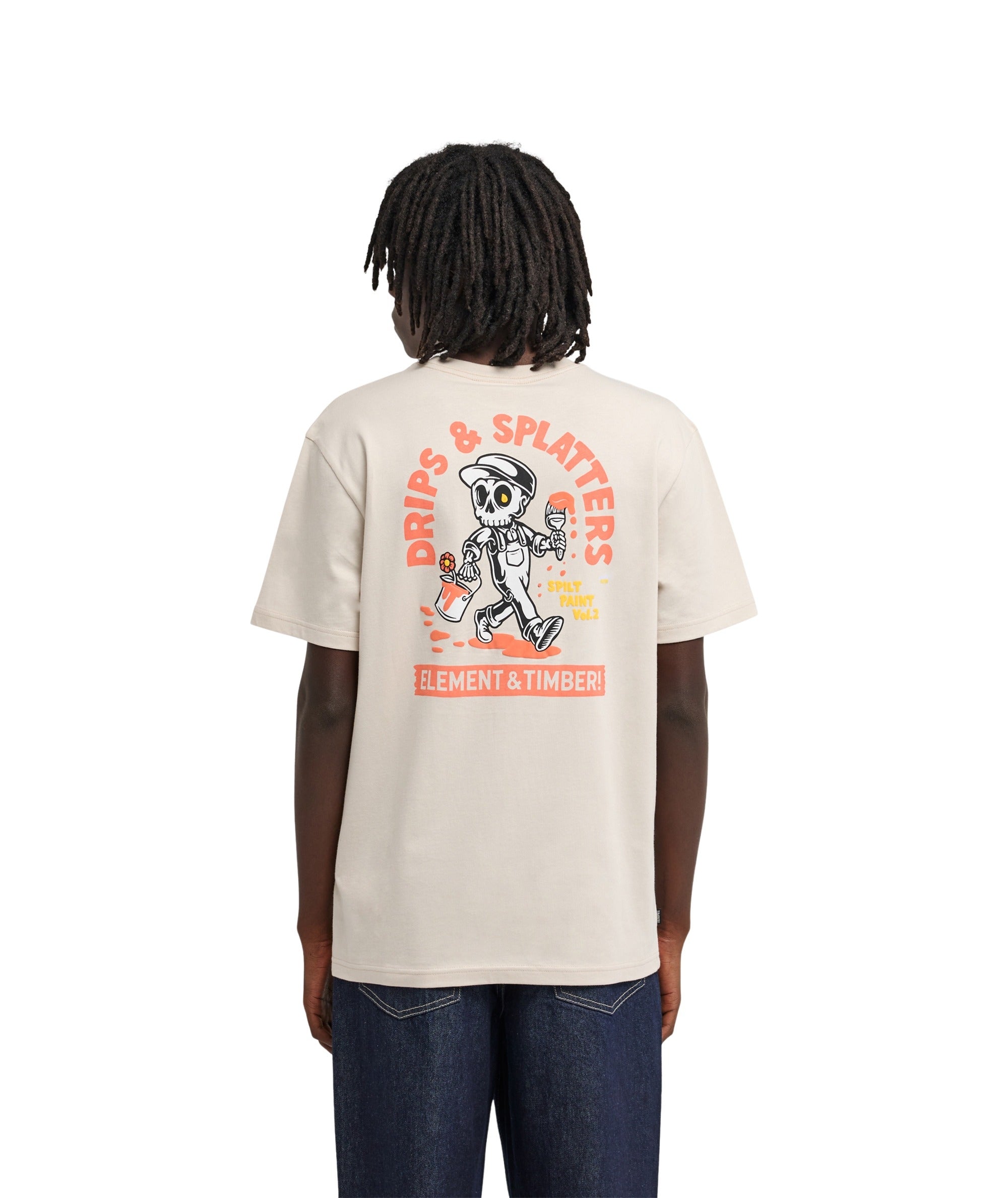 TIMBER DRIPS - T-SHIRT ELYZT00715 -TEG0 ELEMENT 
