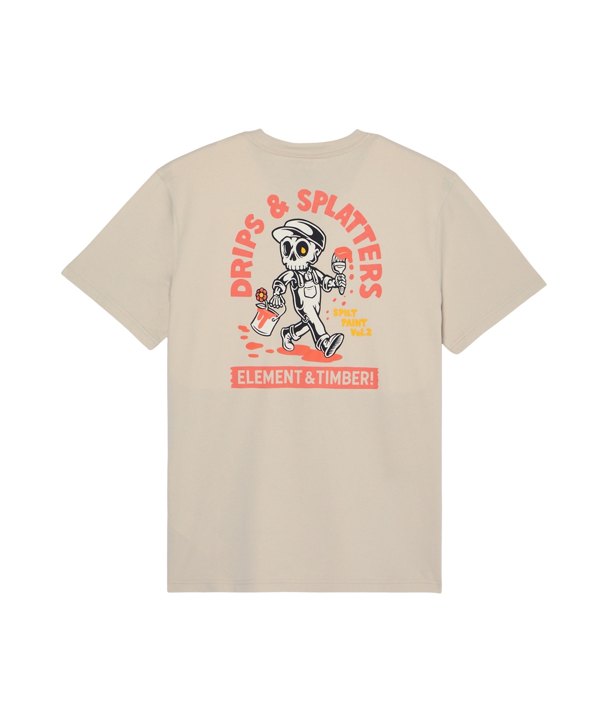 TIMBER DRIPS - T-SHIRT ELYZT00715 -TEG0 ELEMENT 