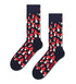 MUSHROOM - CALZE 87US0000639 -NAVY HAPPY SOCKS 