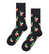 BLOODY MARY - CALZE 87US0001807 -BLACK HAPPY SOCKS 
