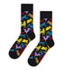 DOG - CALZE 87US0001823 -BLACK HAPPY SOCKS 