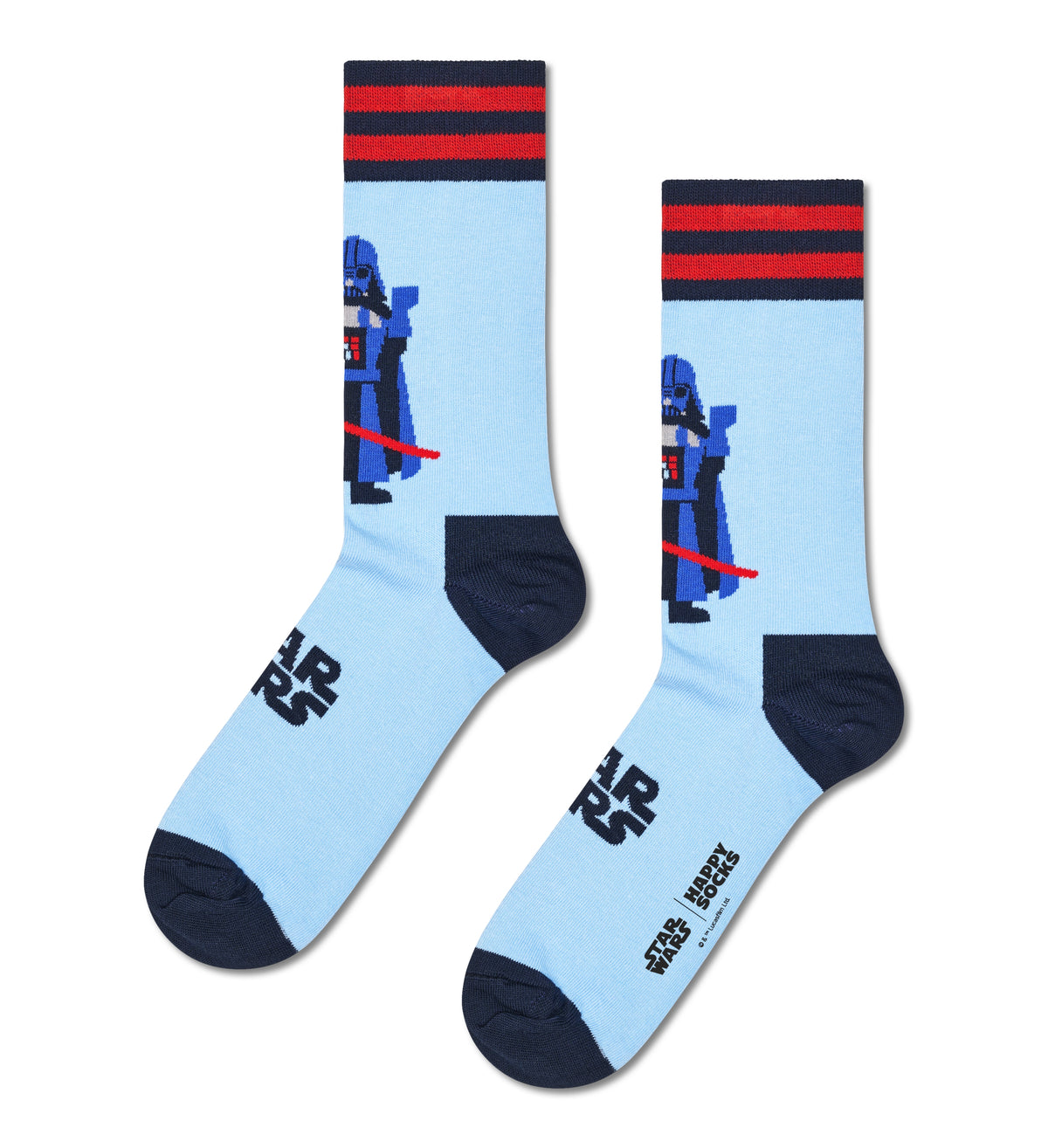 STAR WARS LORD VADER - CALZE 87US0002009-ST -LIGHT BLUE HAPPY SOCKS 