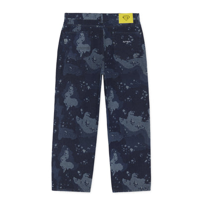 CHOCO CHIP BAGGY DENIM - PANTALONE 26WIDP32 -BLUE IUTER 