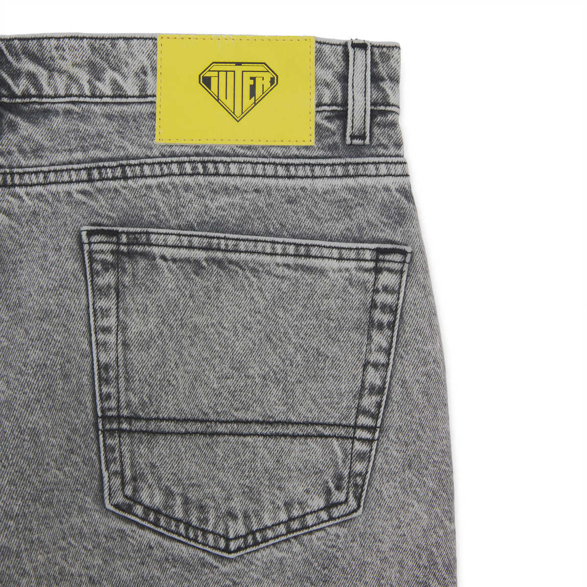 TRIBAL BAGGY DENIM - PANTALONE 26WIDP40 -GREYTR IUTER 