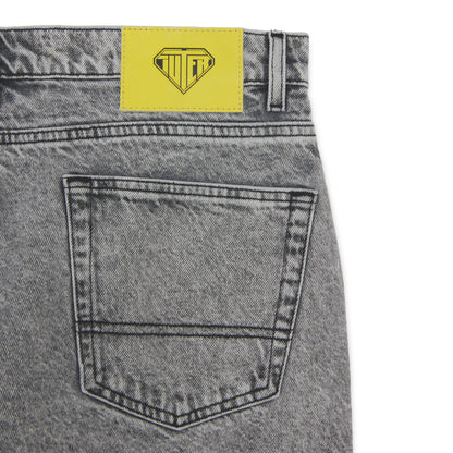 TRIBAL BAGGY DENIM - PANTALONE 26WIDP40 -GREYTR IUTER 
