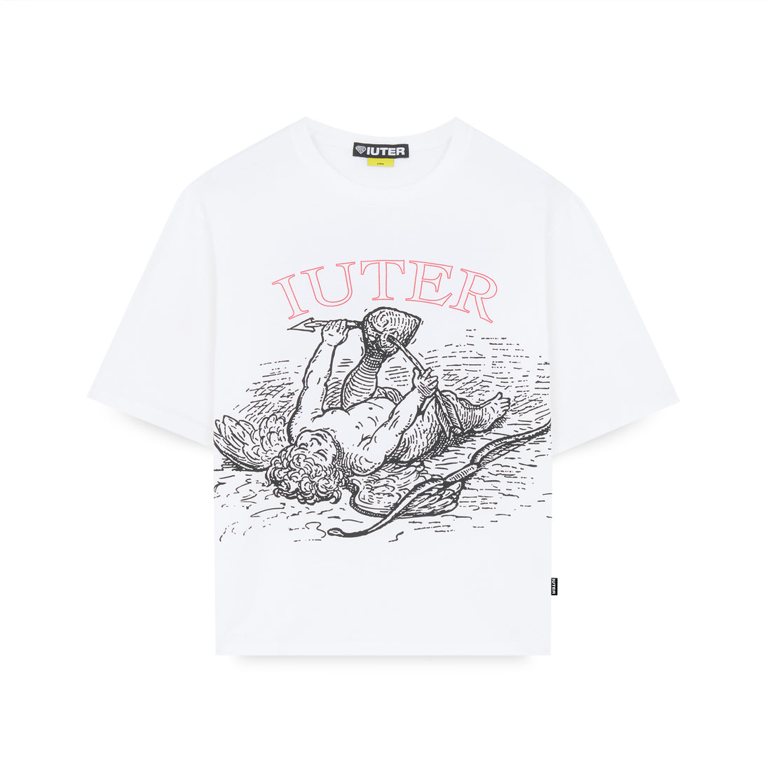 DAMAGE - T-SHIRT 26WITS14 -WHITE IUTER 