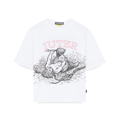 DAMAGE - T-SHIRT 26WITS14 -WHITE IUTER 