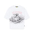 DAMAGE - T-SHIRT 26WITS14 -WHITE IUTER 