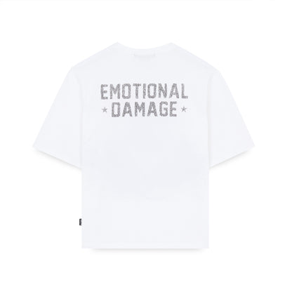 DAMAGE - T-SHIRT 26WITS14 -WHITE IUTER 