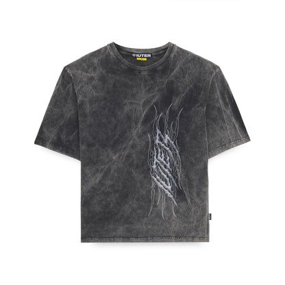 TRIBAL MARBLE - T-SHIRT 26WITS40 -BLACK IUTER 