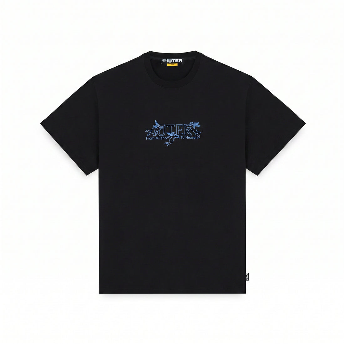 HEAVEN - T-SHIRT 26WITS57 -BLACK IUTER 