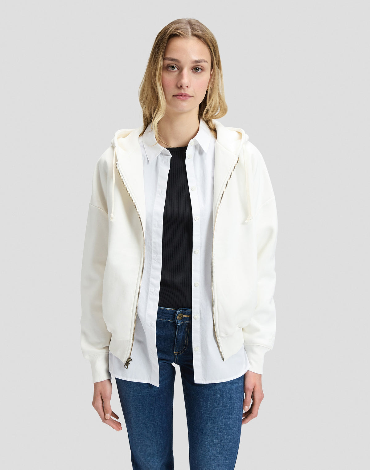 CORE ZIP THROUGH - FELPA 112385692 . LEE 