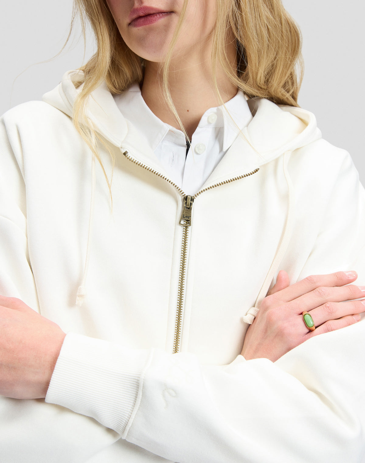 CORE ZIP THROUGH - FELPA 112385692 . LEE 