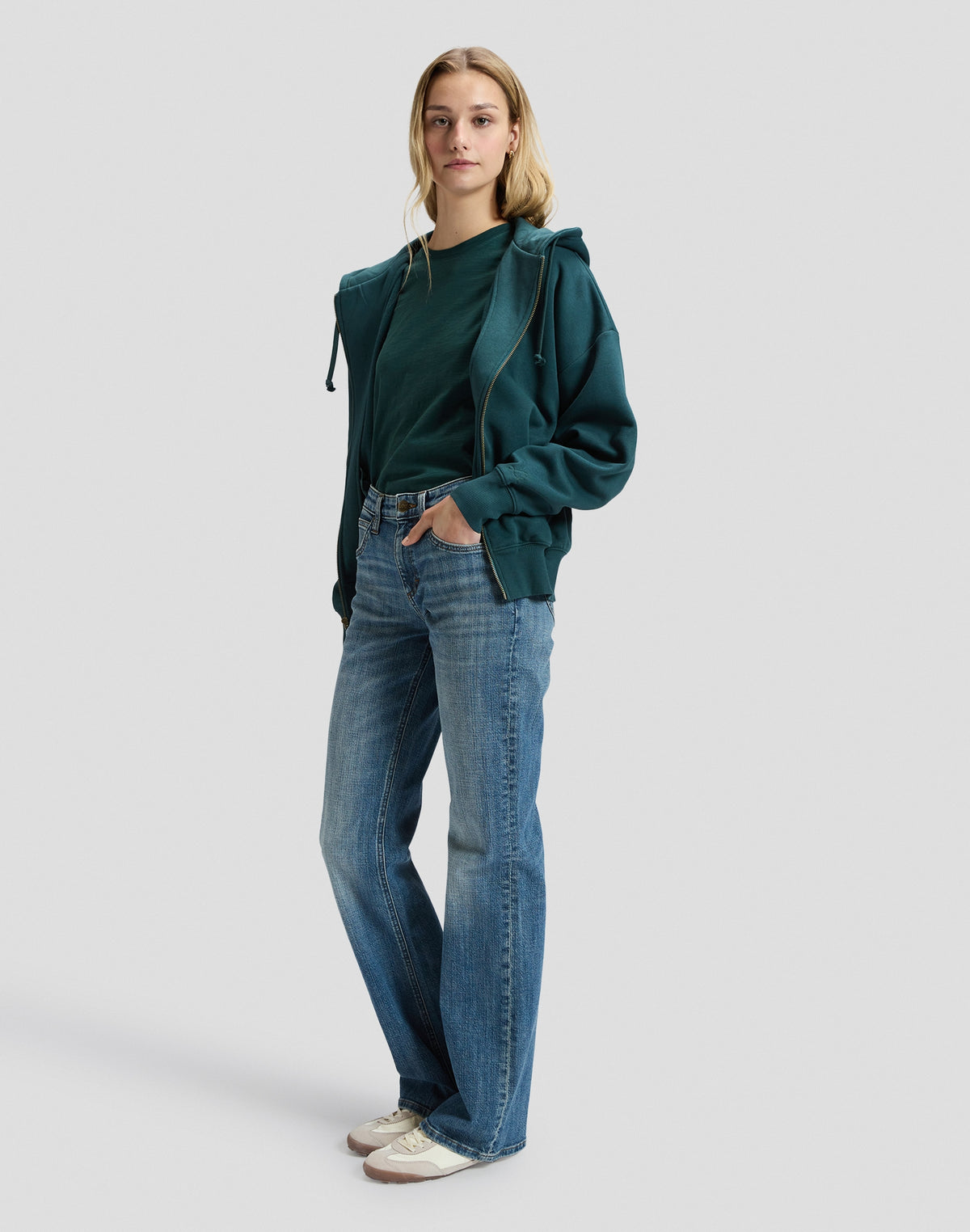 CORE ZIP THROUGH - FELPA 112385693 . LEE 