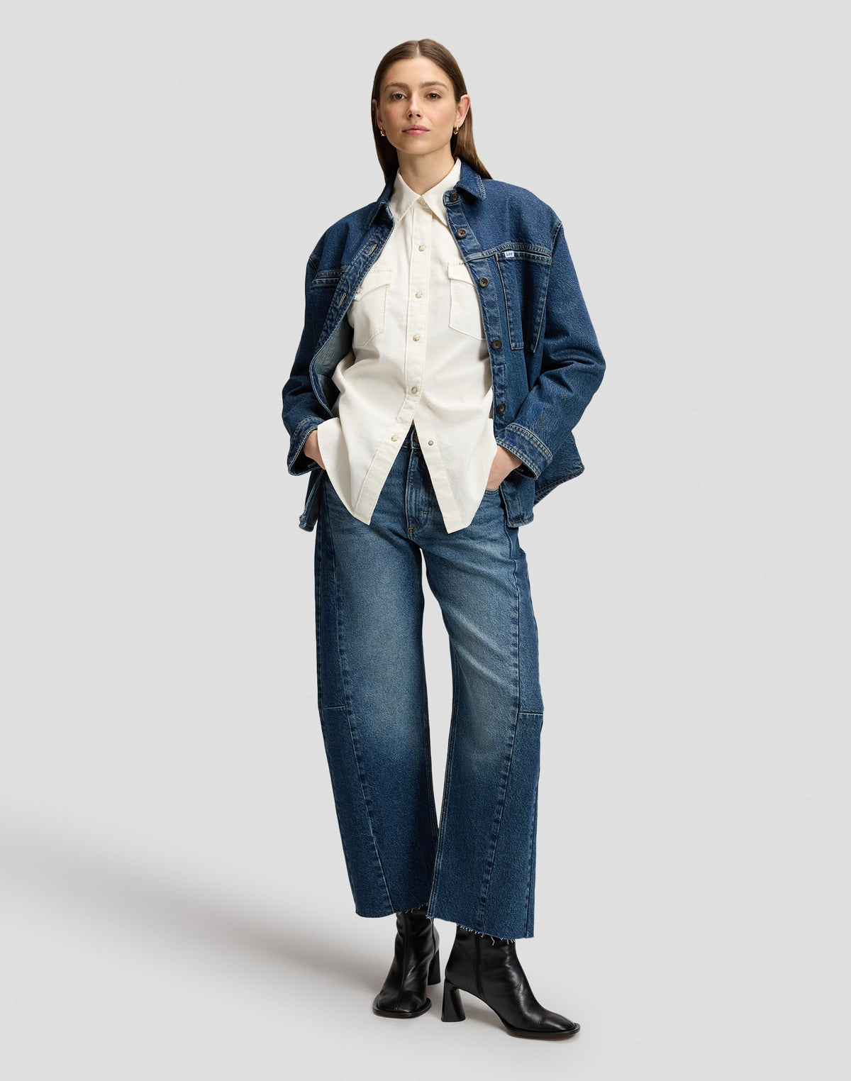 RIDER BARREL - JEANS 112386141 . LEE 