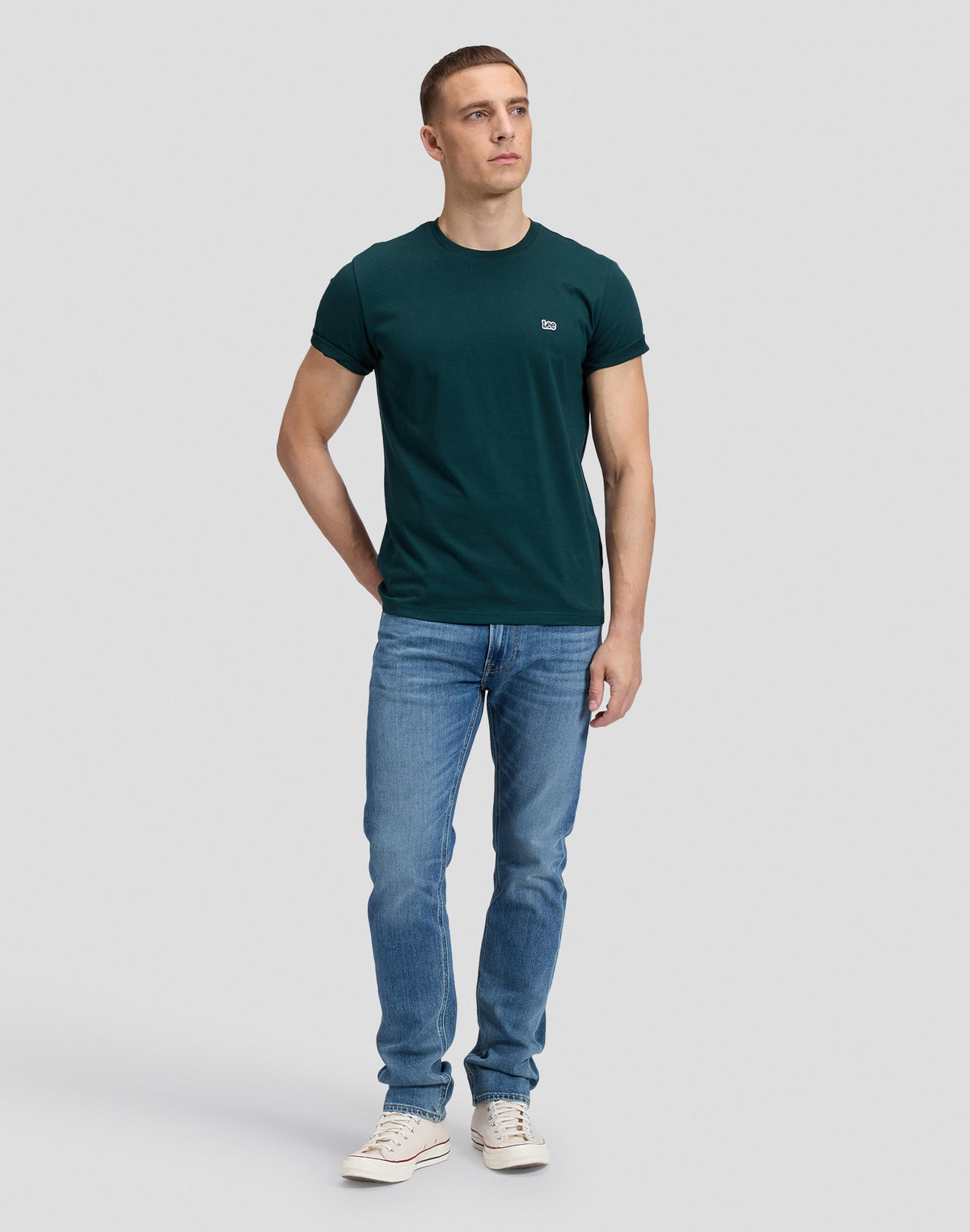 PATCH LOGO - T-SHIRT 112386349 . LEE 