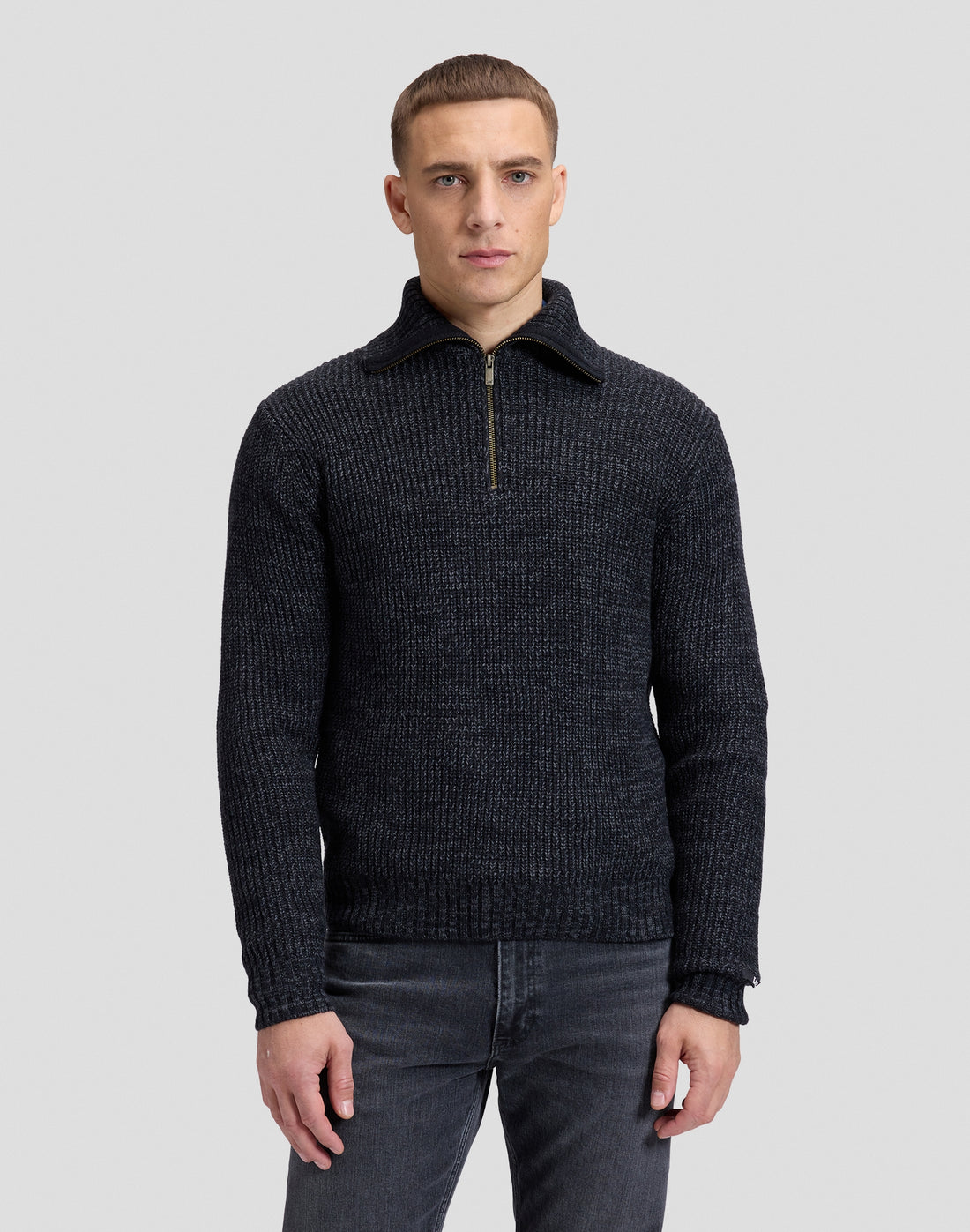 MOCK NECK ZIP - MAGLIA 112386618 . LEE 