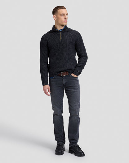 MOCK NECK ZIP - MAGLIA 112386618 . LEE 