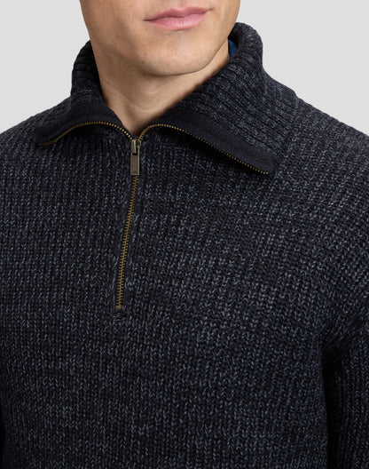 MOCK NECK ZIP - MAGLIA 112386618 . LEE 