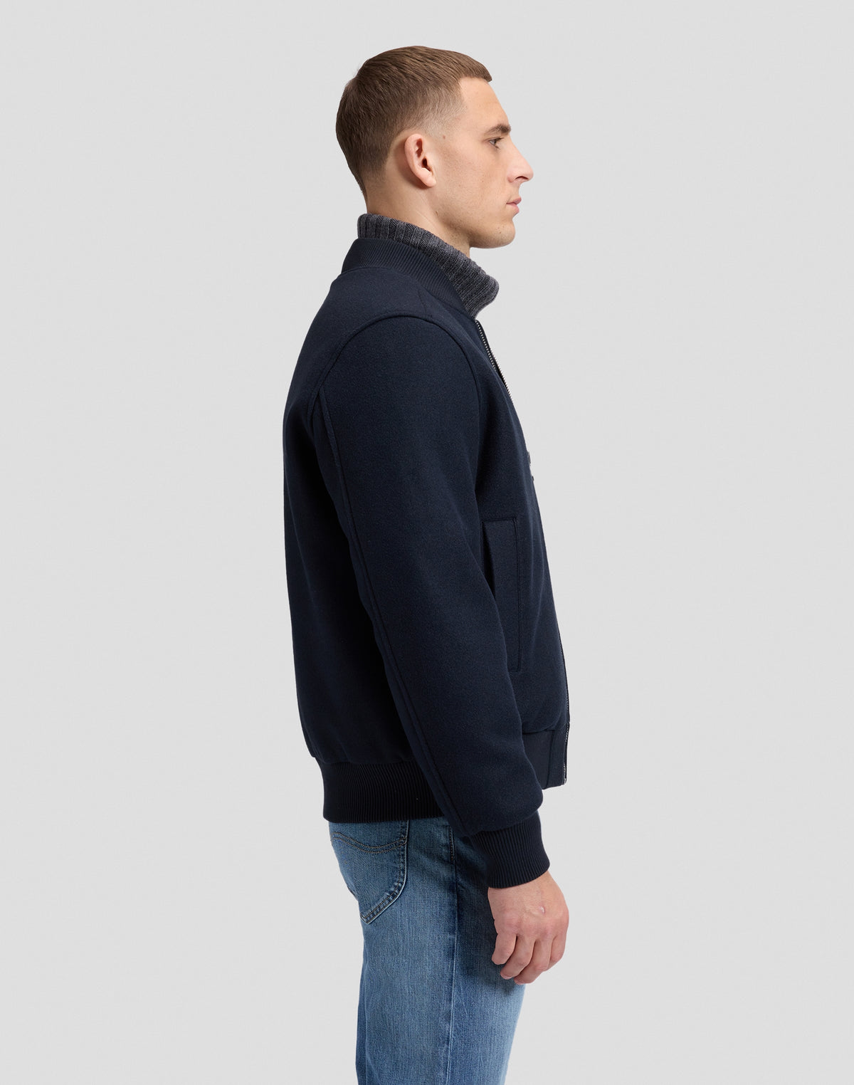 WOOL BOMBER - GIACCA 112386624 . LEE 