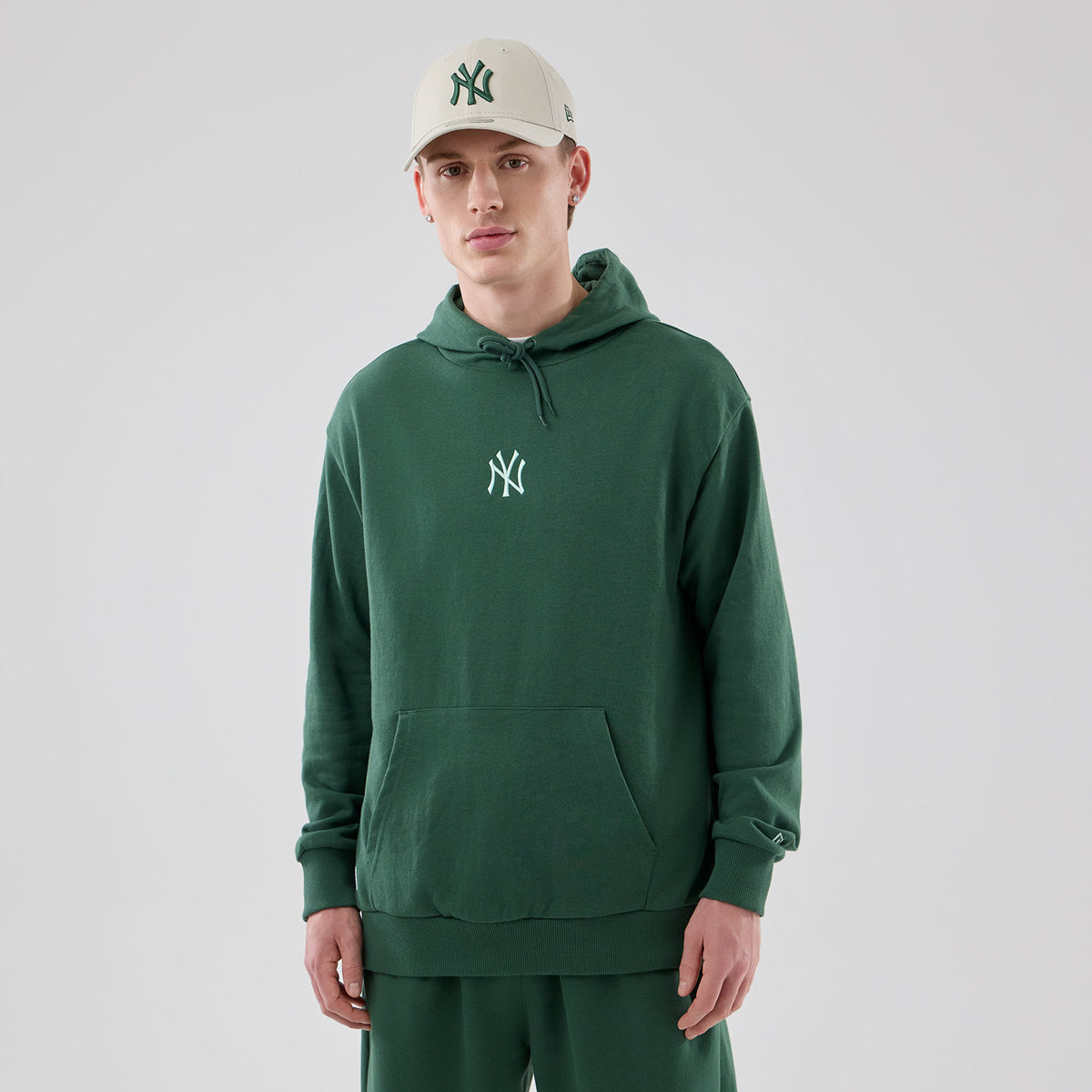MLB MIDI LE HOODIE FT NEW YORK YANKEES - FELPA 60897368 . NEW ERA 