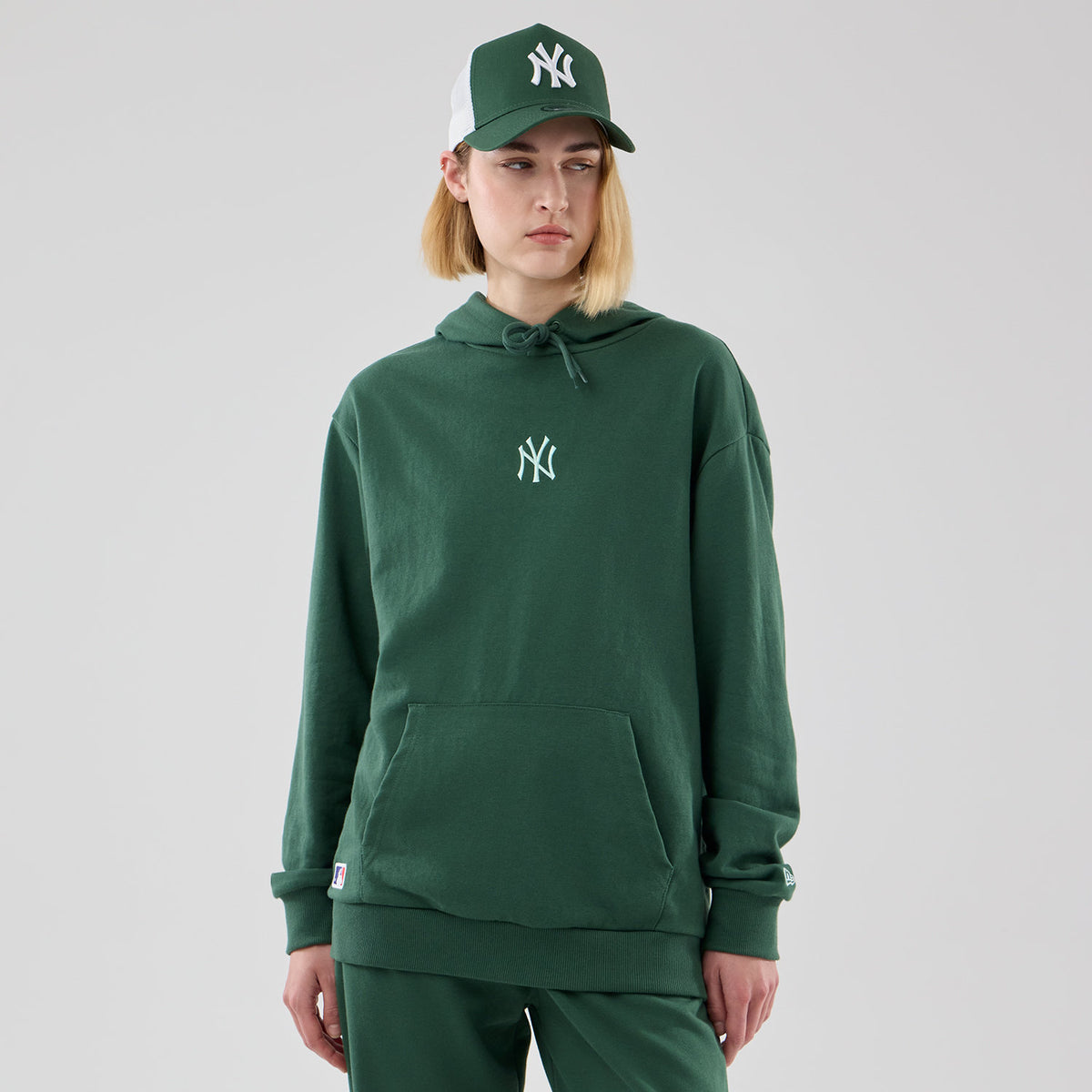 MLB MIDI LE HOODIE FT NEW YORK YANKEES - FELPA 60897368 . NEW ERA 