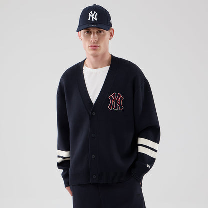 MLB KNIT CARDIGAN NEW YORK YANKEES - MAGLIA 60897381 . NEW ERA 