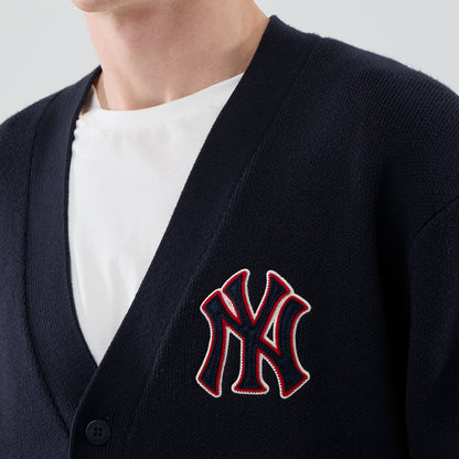 MLB KNIT CARDIGAN NEW YORK YANKEES - MAGLIA 60897381 . NEW ERA 