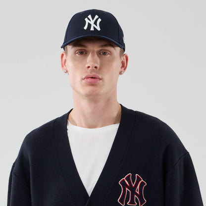 MLB KNIT CARDIGAN NEW YORK YANKEES - MAGLIA 60897381 . NEW ERA 
