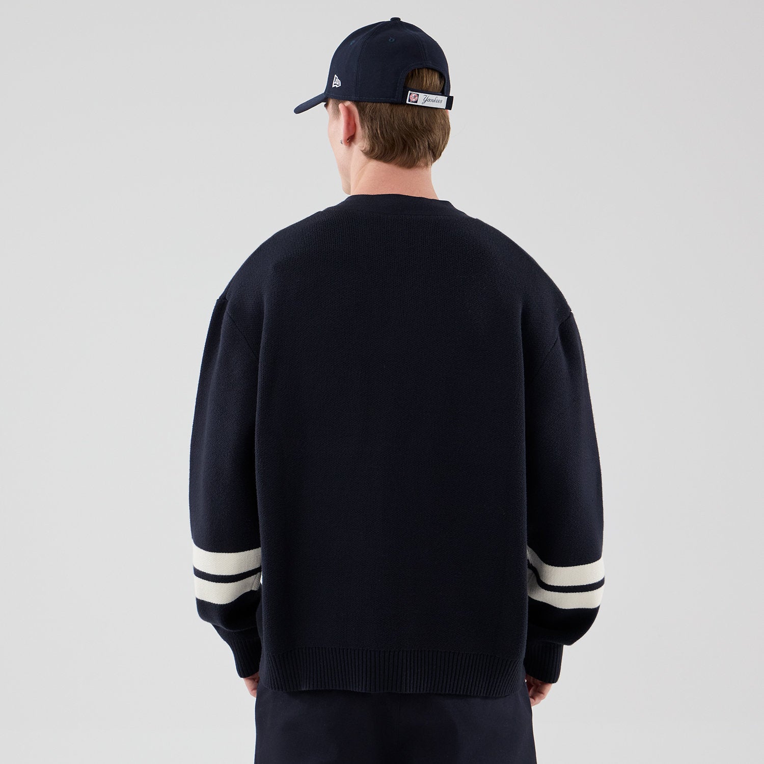MLB KNIT CARDIGAN NEW YORK YANKEES - MAGLIA 60897381 . NEW ERA 