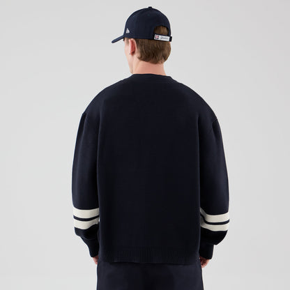 MLB KNIT CARDIGAN NEW YORK YANKEES - MAGLIA 60897381 . NEW ERA 